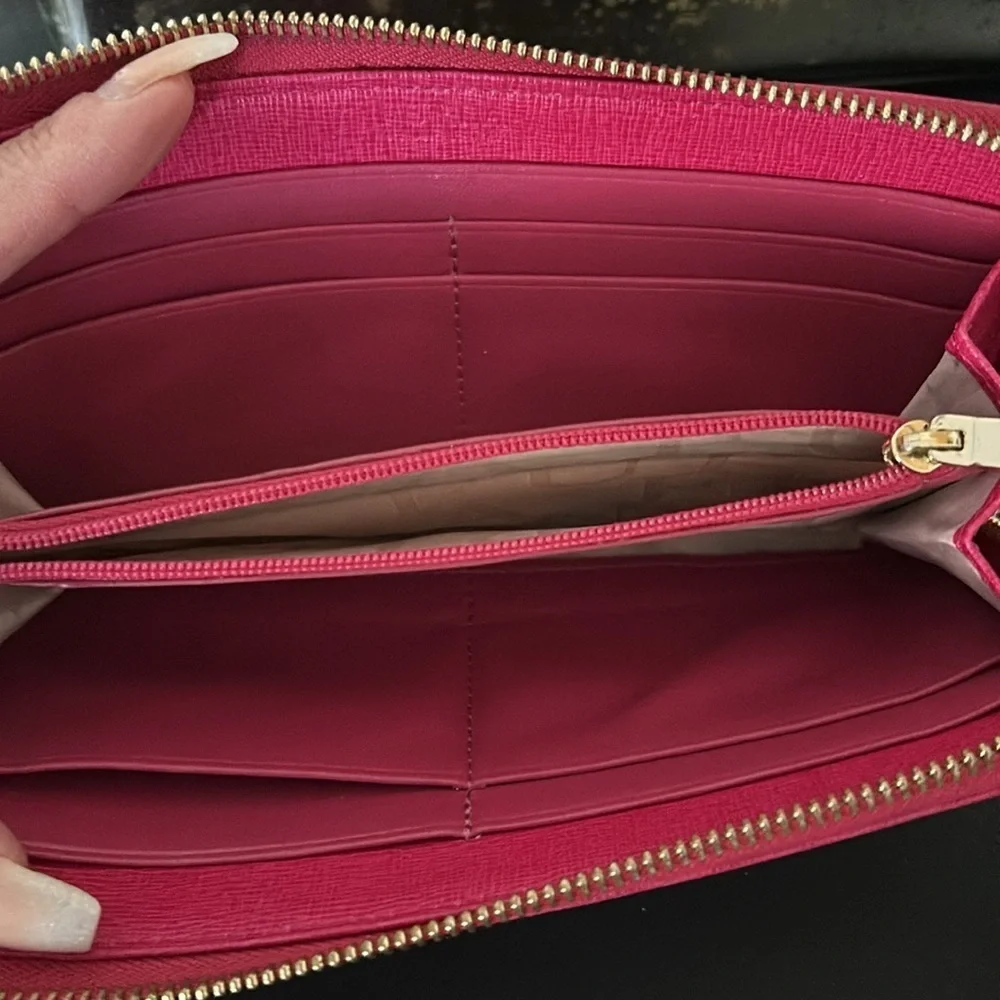 Furla Pink Zip Around SALE